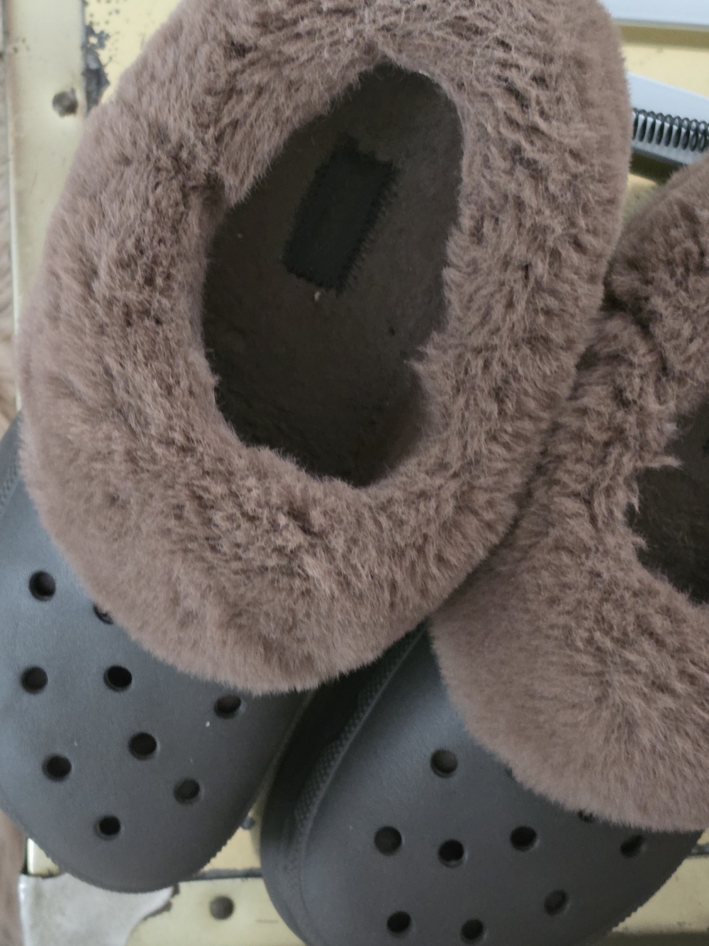 Furever Crocs Platform Brown 8 - Picture 6 of 6